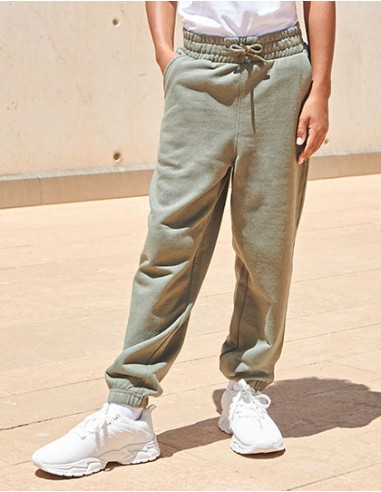 S-SM430-Kids' Sustainable Fashion Cuffed Joggers
